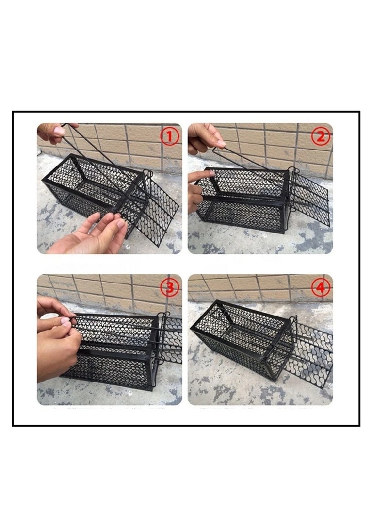 Lavish - Smart Self-locking Mousetrap Safe Firm Iron Net Household Mouse Catcher - Image 1