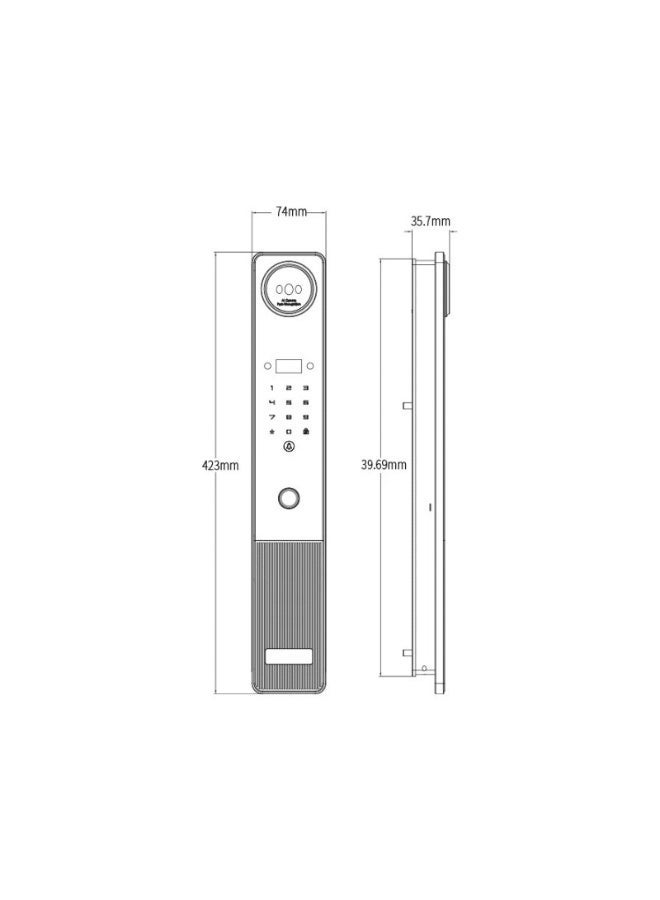 Cordless Sky Smart Door Lock - Image 4