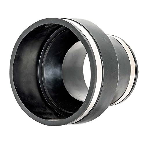 Eastman 6 x 4 Inch Flexible Coupling with Stainless Steel Clamps, 86008 - Image 3