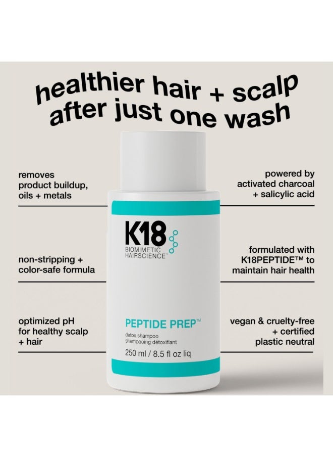 K18 Detox Shampoo 250ml + Leave In Repair Mask 15ml  - Image 3