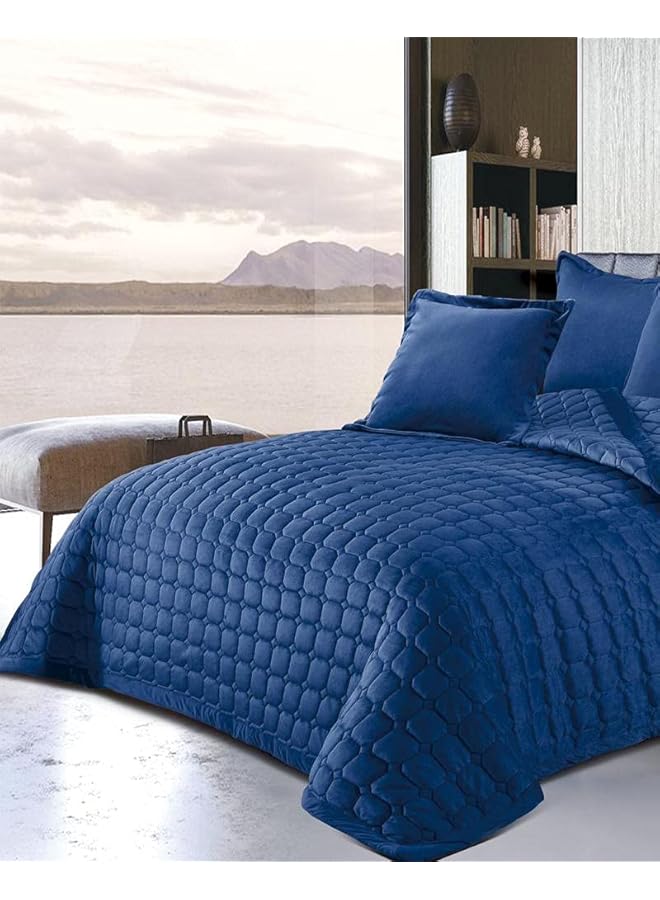 erorex Double Sided Velvet Comforter Set For All Season 4 Pcs Soft Bedding Set Single Size 160 - Image 2