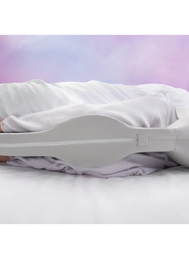 Snuz Curve Pregnancy Pillowgrey, Healthcare Developed, Comes With Kneeblade, Size 135Cm X 30Cm X 25Cm