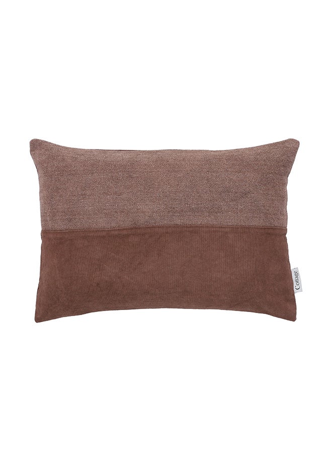 Cottage Rectangular Plain Cotton Cushion   30*50 cm - Image 2