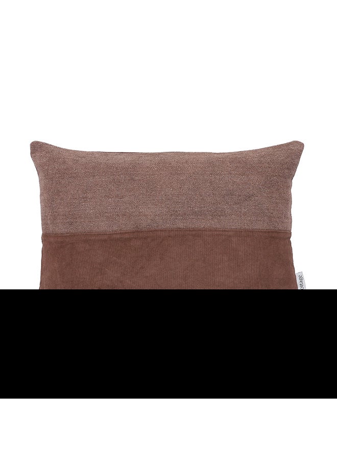 Cottage Rectangular Plain Cotton Cushion   30*50 cm - Image 3