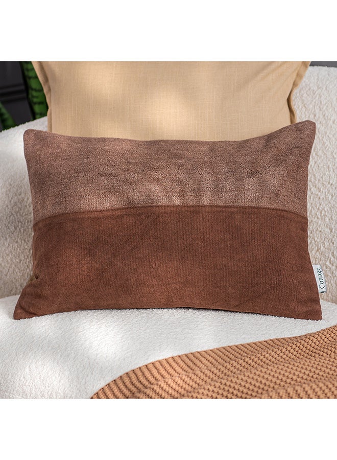 Cottage Rectangular Plain Cotton Cushion   30*50 cm - Image 1