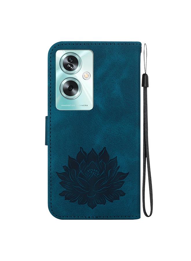 erorex Case For OnePlus Nord N30 SE Lotus Embossed Leather Phone Case - Image 3