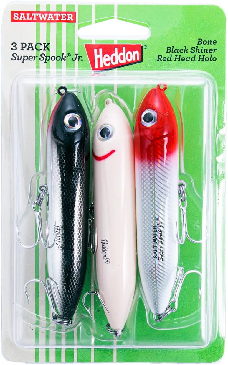 Saltwater Super Spook Jr - 3 Pack PK3X9236-2,Multi,One Size