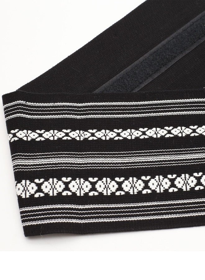 ZooBoo Japanese Kaku Obi Belt for Kimono Yukata – Traditional Woven Cotton Samurai Waist Sash for Men - Image 5