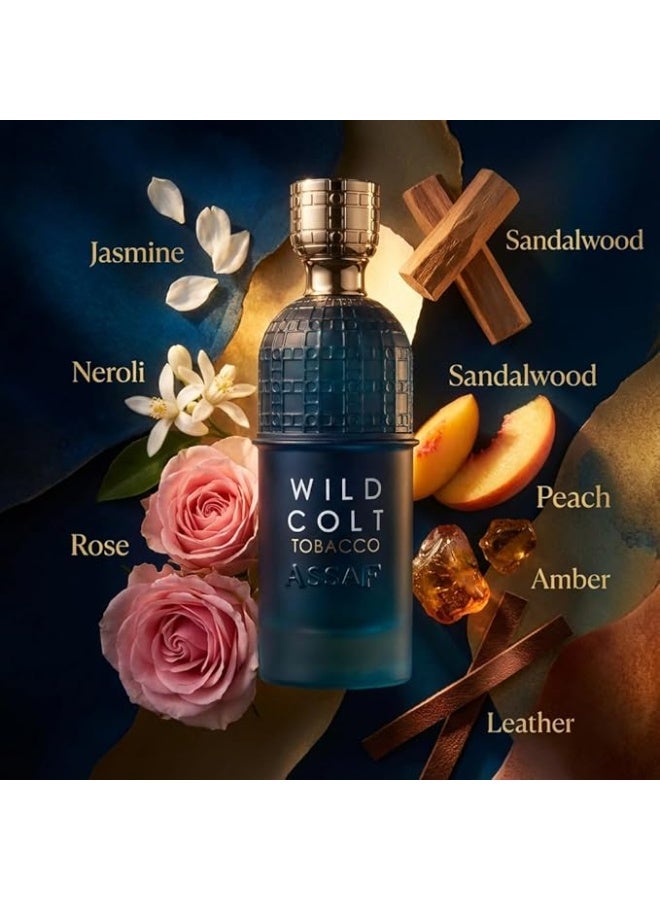 ASSAF Wild Colt Tobacco Eau De Parfum 200ml - Oriental Woody Fragrance for Men & Women - Image 4
