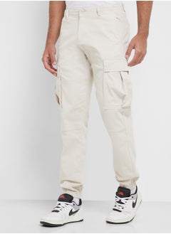 JACK & JONES Drawstring Pocket Detail Cargo Pants  - Image 1