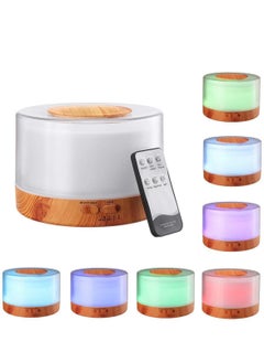 Arabest Air Humidifier with 7-Color LED Light & Remote Control, Auto Shut-Off Function, White, for Home Office Use  - Image 2