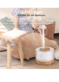 Arabest Air Humidifier with 7-Color LED Light & Remote Control, Auto Shut-Off Function, White, for Home Office Use  - Image 3