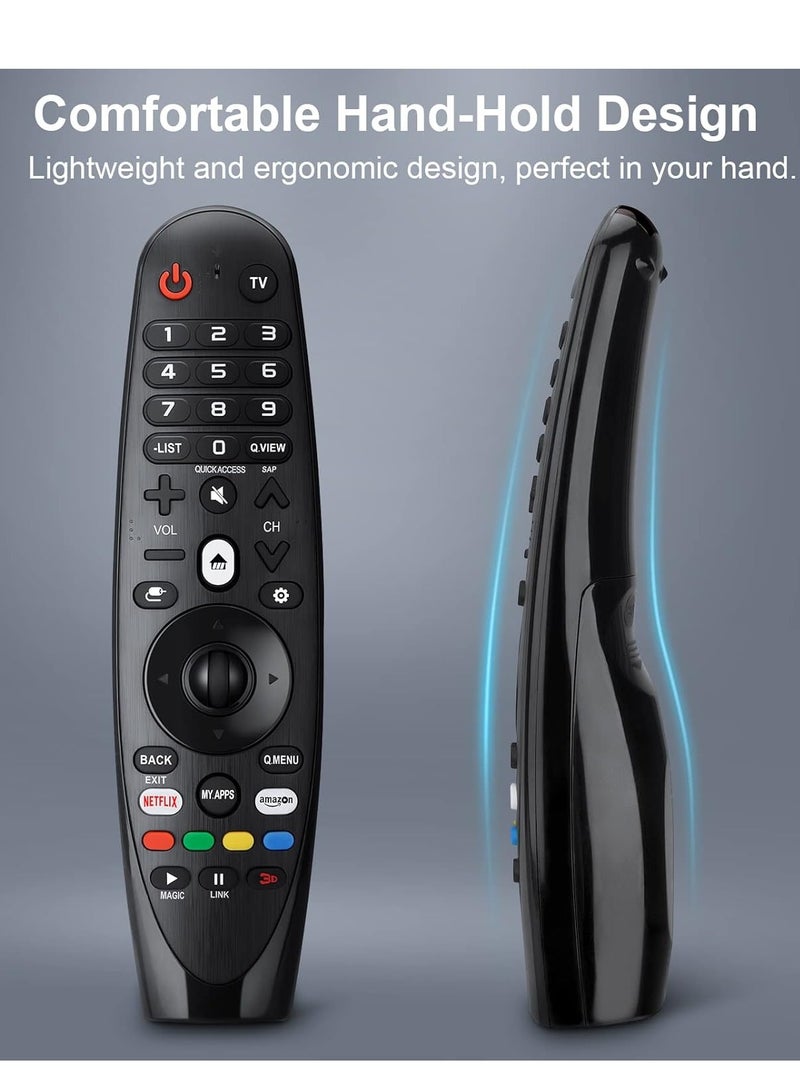 ELTRAZONE Universal Remote Control for LG Smart TV Magic Remote Replacement, with Buttons for Netflix Prime Video【NO Voice and Pointer Function】  - Image 5