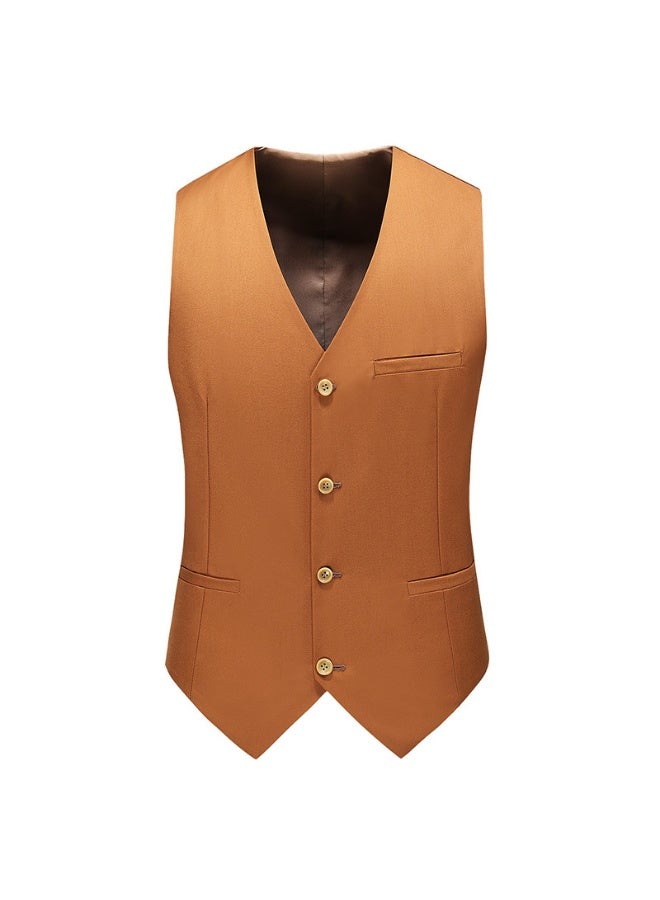 Shougu New Fashionable Casual Men's Suit Vest - Image 1