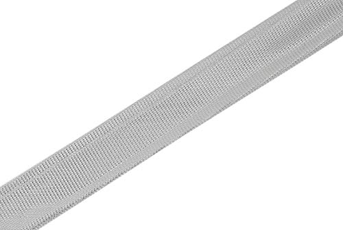 Mandala Crafts 55 Yards 1/2 Inch Metallic Silver Double Fold Bias Tape for Sewing - Bias Binding Tape for Quilting Binding, Hemming, Seam, and Fabric Piping - Image 4