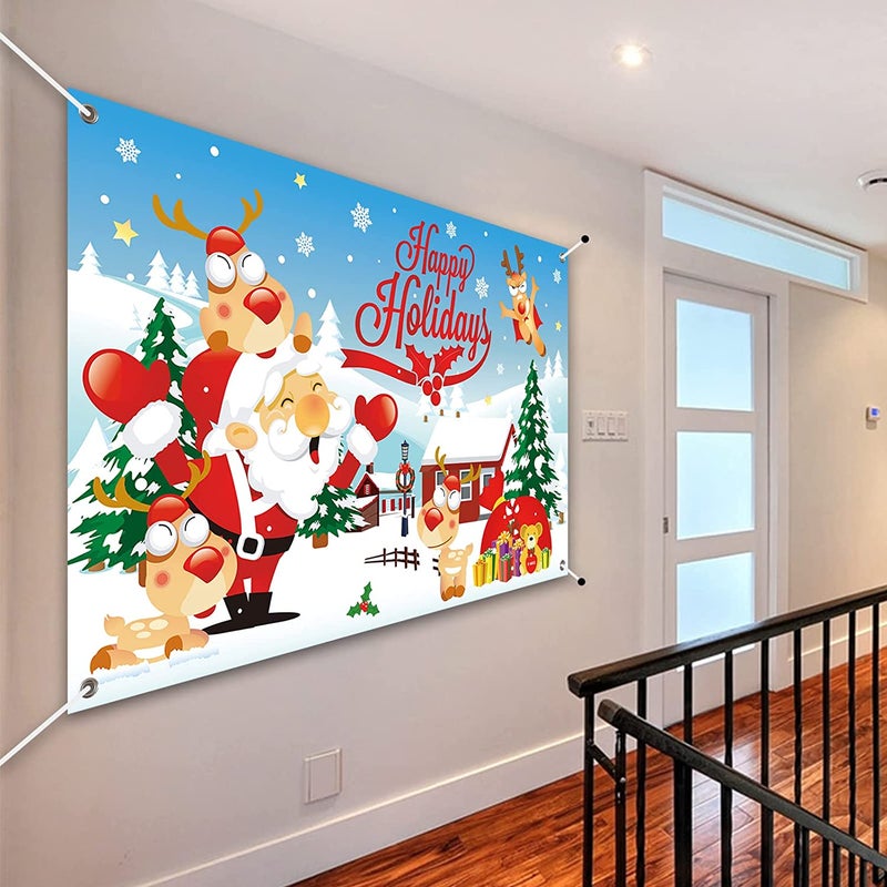 UP TO DATE Merry  Poster Extra Large Xmas Decorations - Image 2