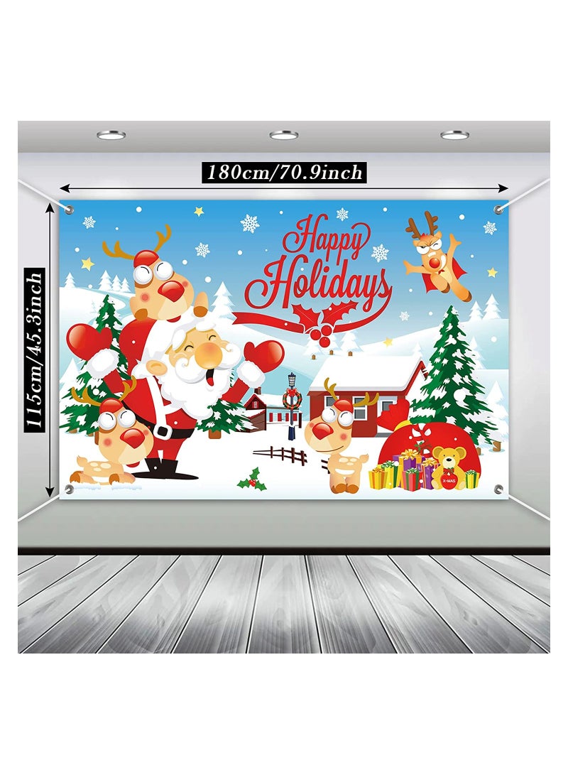 UP TO DATE Merry  Poster Extra Large Xmas Decorations - Image 4