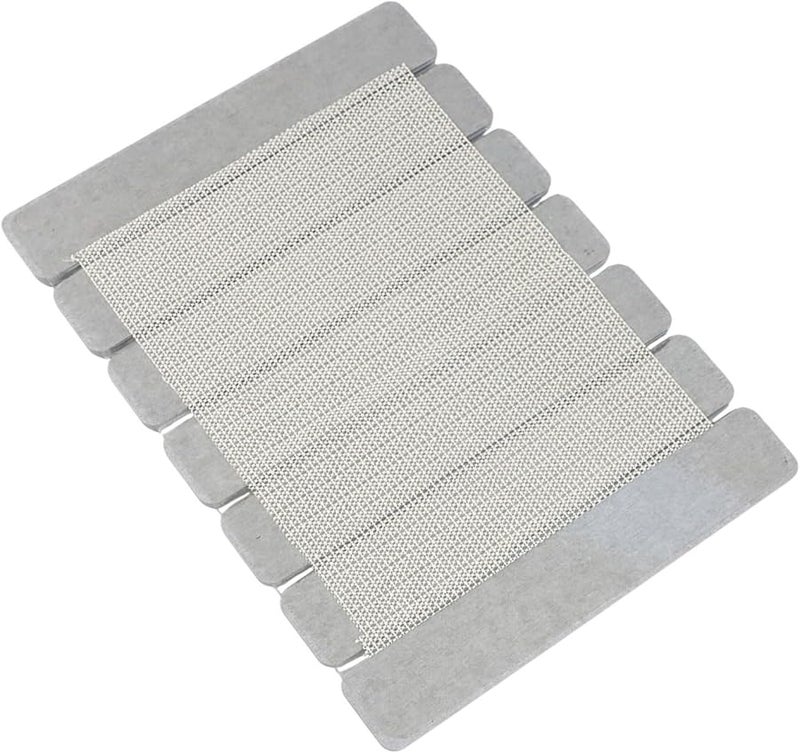 حصيرة تجفيف الأطباق القابلة للطي المصنوعة من التراب الدياتومي فائقة الامتصاص مقاس 40x30 سم رمادية لحوض المطبخ - Image 3