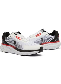 U.S. Polo Assn. Men's White Low-Top Sneakers - Lightweight Lace-Up Design, Comfortable for Everyday Outfits  - Image 3