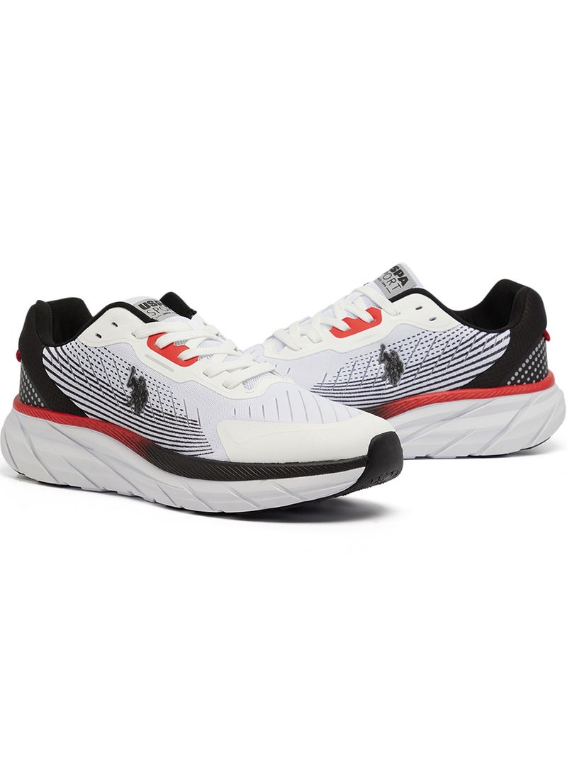U.S. Polo Assn. - Men's White Low-Top Sneakers - Lightweight Lace-Up Design, Comfortable for Everyday Outfits - Image 1