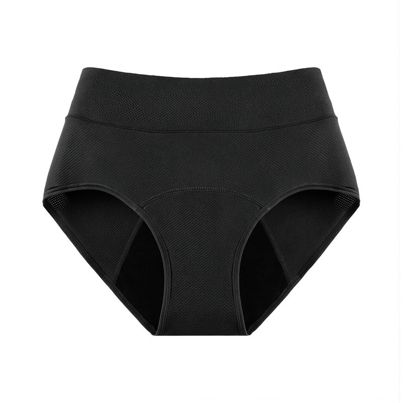 Period Underwear for Women High Waist Breathable Mesh 3 Layer Absorbent Leak Proof - Image 5