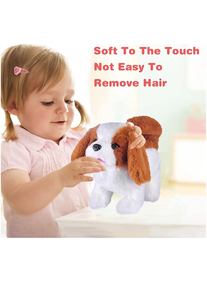 Interactive Plush Golden Retriever Toy, Electronic Pet Dog with Walking, Barking, Tail Wagging, and Stretching Features, Perfect Companion Animal for Kids - Image 3