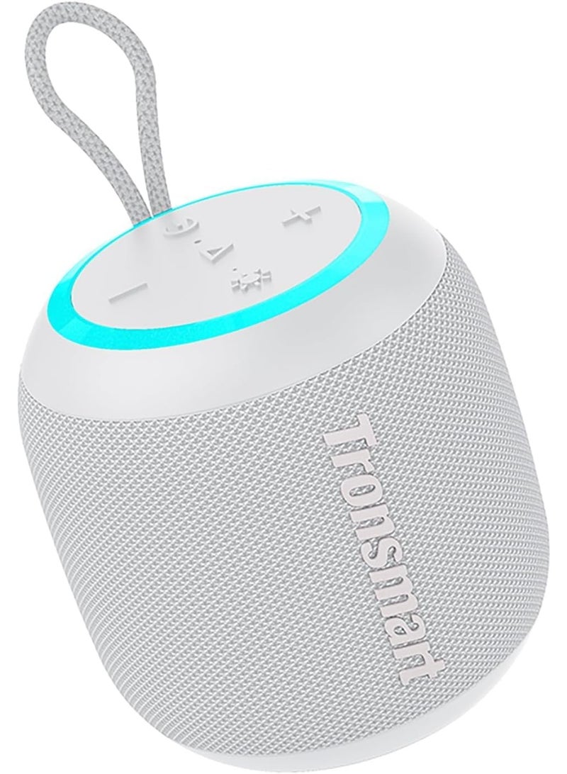 Tronsmart T7 Mini Portable Bluetooth 5.3 Speaker – 15W 360° Stereo Sound, 18-Hour Playtime, IPX7 Waterproof, Compact Wireless Speaker for Home, Outdoor & Travel (Grey) - Image 4
