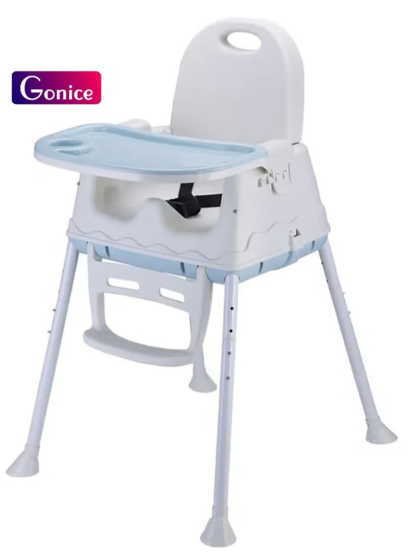 Gonice Multi-Functional Table Fit Baby Feeding High Chair With Removable Tray  - Image 1