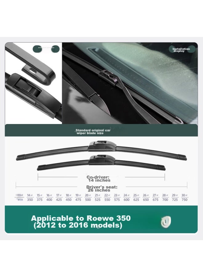 XUFENG Xufeng Car Accessories (xufeng) Beijing Hyundai Langdong Windshield Wipers For 2012-2016 Models, Specialized Boneless Wiper Blades, Car Accessories, Original Equipment Manufacturer (oem)  - Image 2
