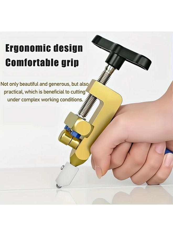 Heavy Duty Metal Glass Tile Cutter 1 Set Professional Manual Tool For Home Projects - Image 5