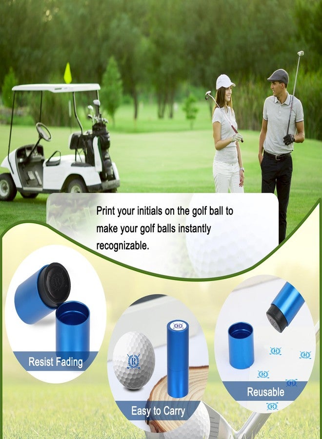 LACGO Golf Ball Stamp, Golf Ball Stamper, Reusable Self-Inking Golf Ball Stamp Marker to Identify Golf Balls, Golf Gifts Golf Accessories for Men and Women Golfers(Letter R) - Image 5