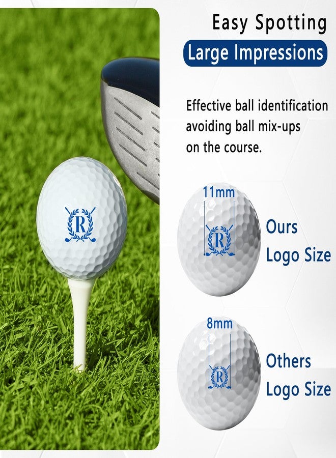 LACGO Golf Ball Stamp, Golf Ball Stamper, Reusable Self-Inking Golf Ball Stamp Marker to Identify Golf Balls, Golf Gifts Golf Accessories for Men and Women Golfers(Letter R) - Image 4