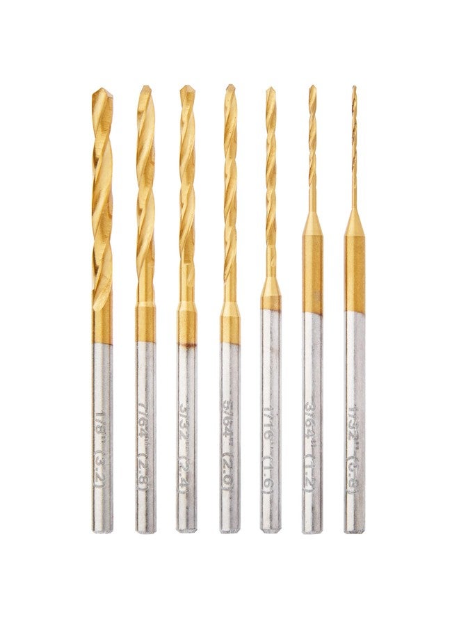 Dremel 628HP 7 Piece Titanium-Coated Rotary Drill Bit Set - Ideal for Wood and Soft Metals Drilling - Image 2