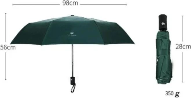 اليفن ماركت Eleven Market Fully Automatic Bag Size Colorful Umbrella