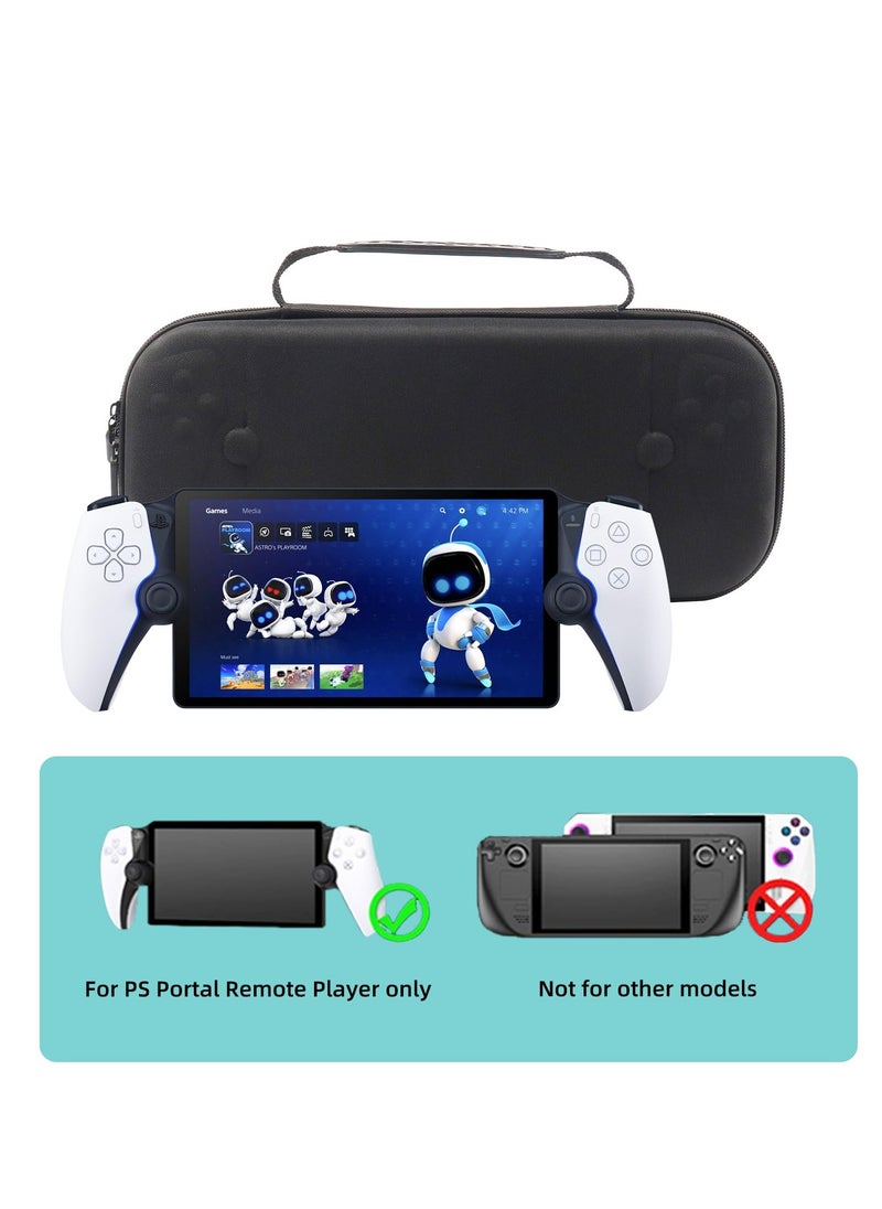 Waterproof Hard Shell Travel Case for PS Portal, Shockproof Design, Perfectly Compatible with Playstation Portal