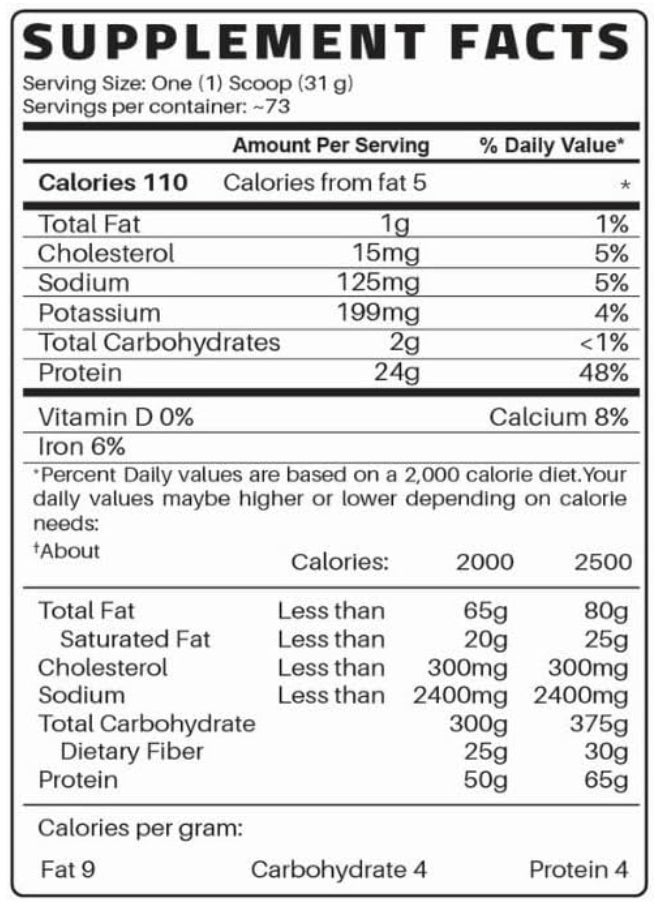 100% Whey Protein Supplements Build And Maintain Lean Muscle Supports Chocolate Flavour 5Lb