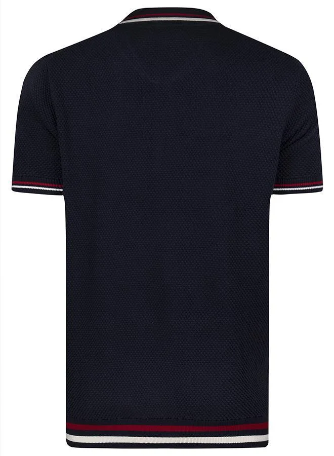 FELIX HARDY Navy Polo shirt short sleeve for Men for Men | Best Price UAE