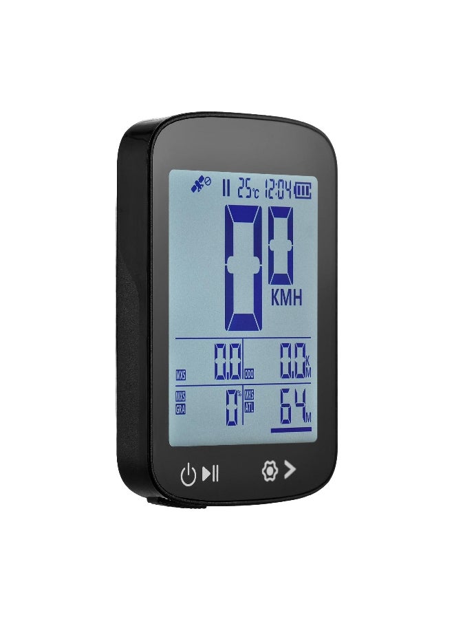 Generic GPS Bike Computer Wireless Bike Speedometer High Clear Display 5 Star Positioning GPS BeiDou 