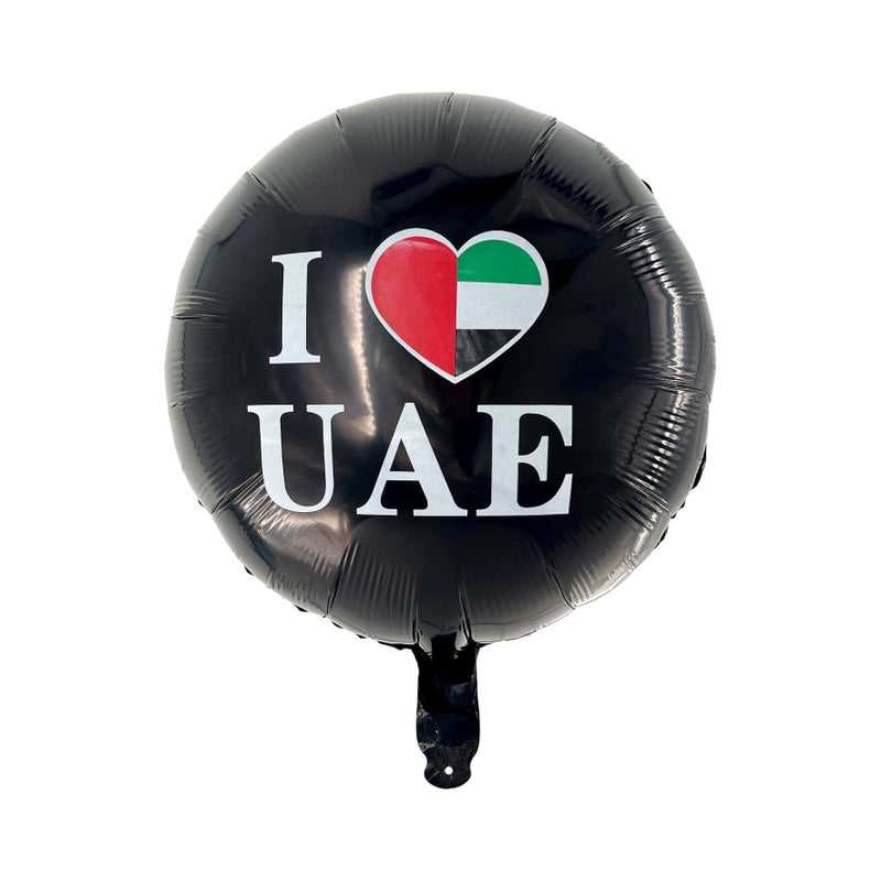 Party Magic I LOVE UAE Foil Balloons 14'' 5Pcs/Pk - Image 5
