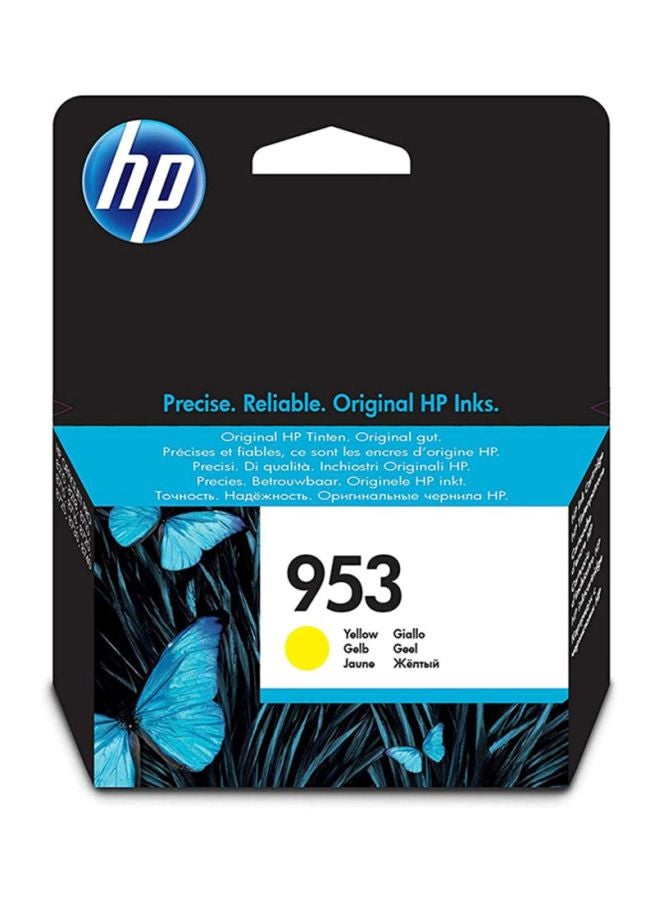 HP خرطوشة حبر أصلية 953 تعمل مع طابعات إتش بي أوفيس جيت برو 7720 و7730 و7740 و8210 و8218 و8710 و8715 و8720 و8725 و8730 أصفر - Image 2