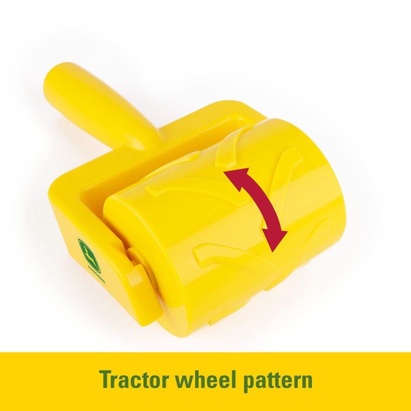 TOMY John Deere Big Scoop Dump Truck Toy with Sandbox Tools - Construction Toys Featuring Dump Truck, Sand Toys, and Tractor Wheel Roller - Kids Sandbox Toys - Easter Gifts for Kids - Ages 3 Years and Up - Image 2