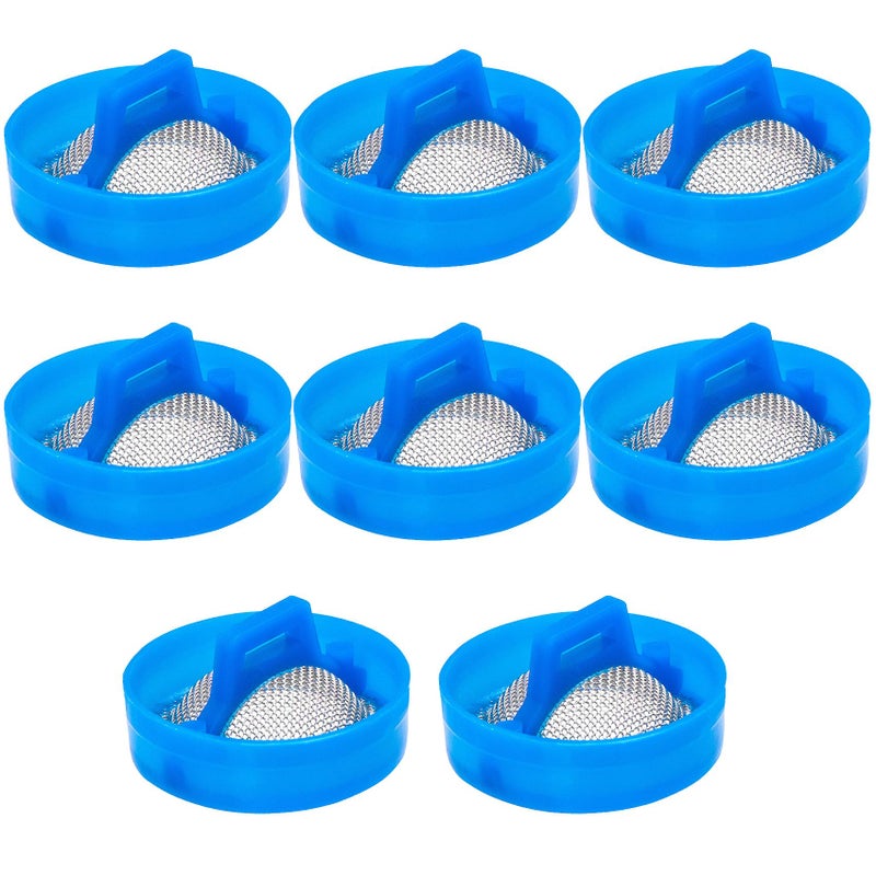 CustomyLife 8pcs Water Inlet Valve Filter for Washer Washing Machine Water Filter Screen Washer Part Replacement Repair Kit for Haier Automatic Washing Machine