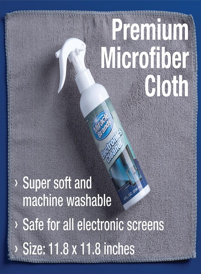 Miracle Brands MiracleSpray for Electronics Cleaning, Safe Multisurface Cleaner for Any TV, Phone, Monitor, Keyboard, Screen, Computer, Includes Microfiber Towel - 8 Ounce Kit - Image 4