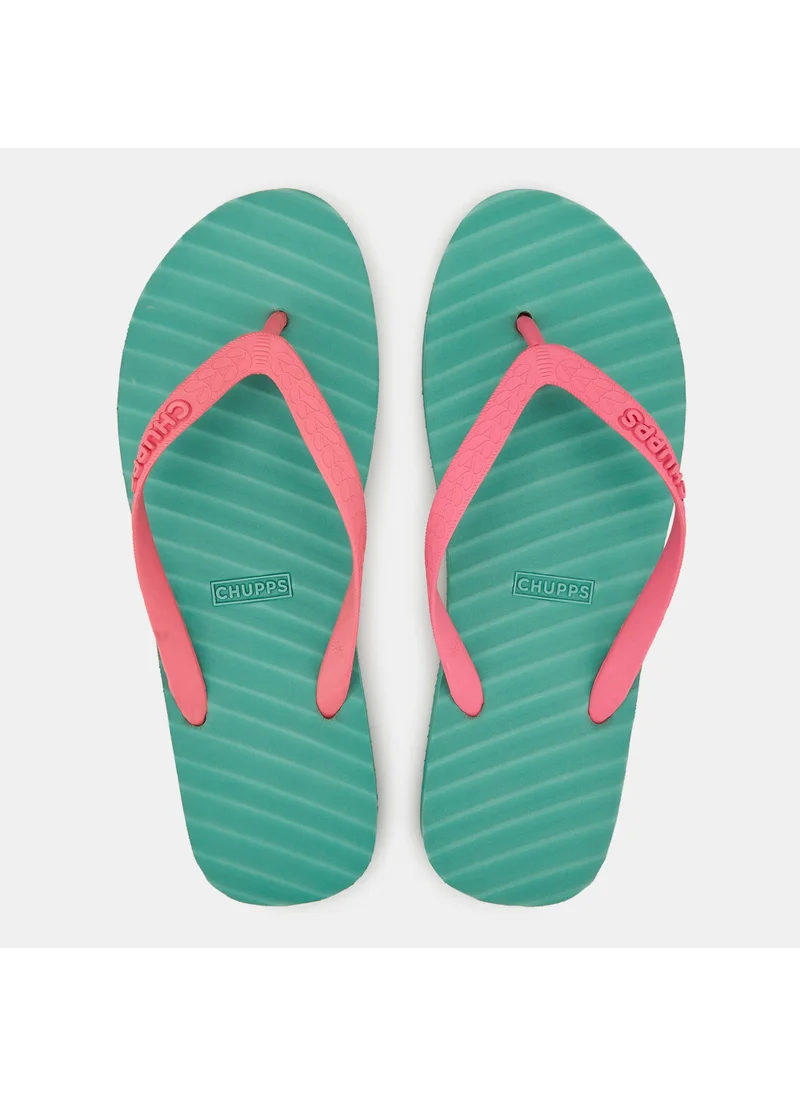 CHUPPS Men's Banana Leaf Flip Flops