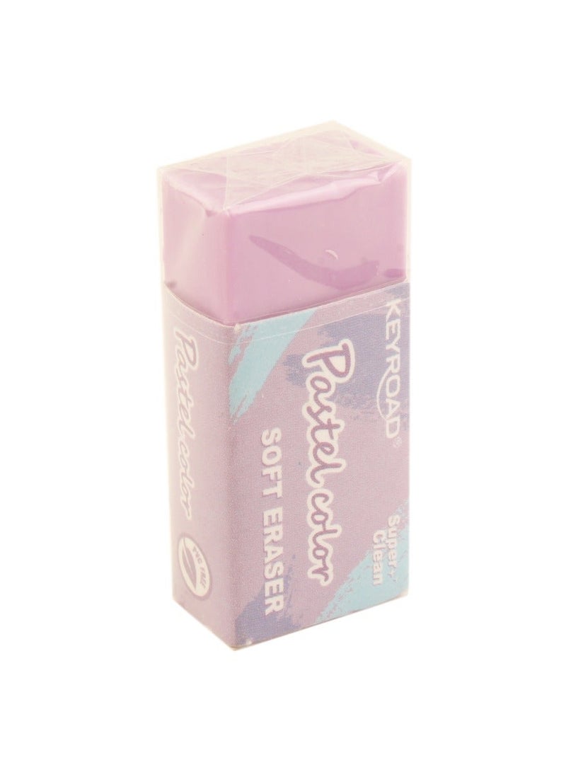 Keyroad Small Eraser Pastel + Fluorescent Colors - Model KR972790 - Image 1
