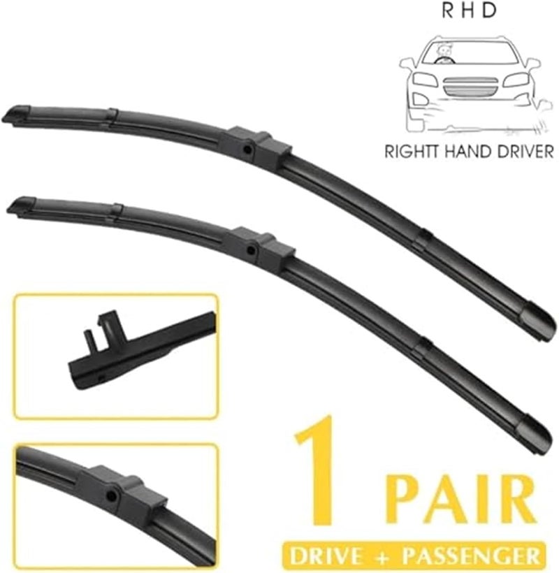 Wivplex Car Front Wiper Blades for Ford Focus MK2 - Image 4