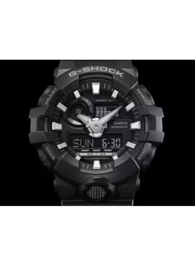 G-SHOCK Men's Resin Analog-Digital Watch GA-700-1BDR - 53.4 mm