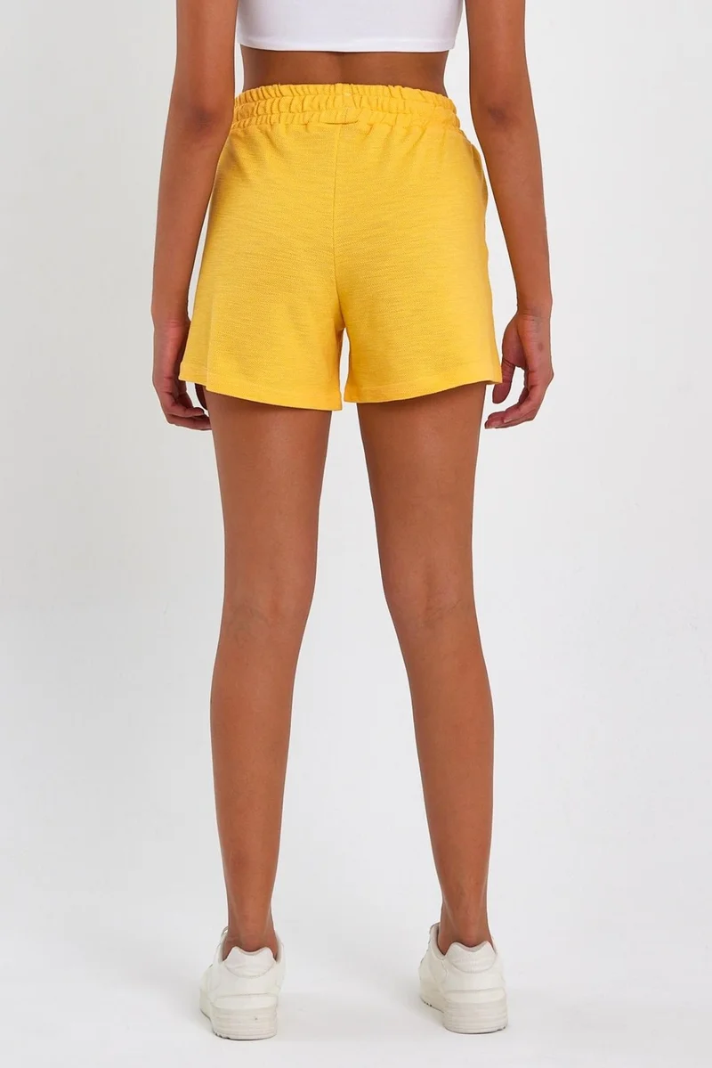Alexander Gardi Elastic Waist Pocket Shorts (B22-115A)