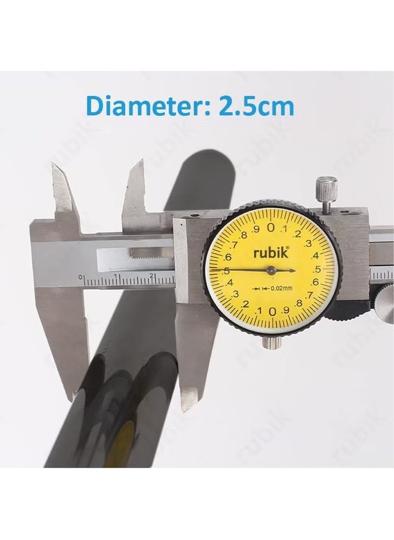 MHD Shower Curtain Rod Adjustable Width 110-200cm, Tube Diameter 25mm, Extendable Telescopic Length, No Drilling Type Suitable For Bathroom Shower Bathtub Cabinets (Black, 110cm To 200cm)  - Image 5