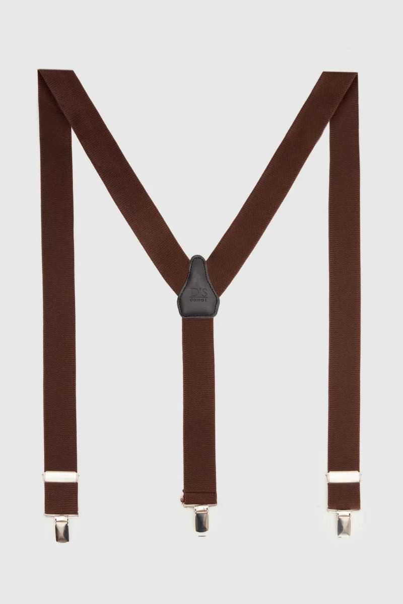 D'S DAMAT D'S Groom Ds Groom Brown Suspenders
